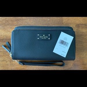 Kate Spade Anita Grove Street Black Wallet